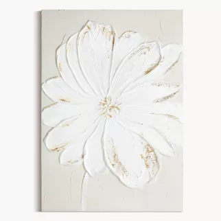 Obraz kwiat ręcznie malowany na płótnie Eurofirany