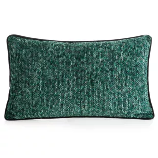 Poszewka na poduszkę 30x50 cm z plecionej szenilowej nici z efektem melanżu miętowa BARI Eurofirany