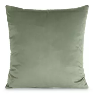 Poszewka na poduszkę 45x45 cm welwetowa o delikatnym połysku gładka jasnomiętowa GAJA 1 Eurofirany