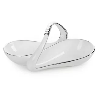 Patera dekoracyjna z glinki ceramicznej OTIS Eurofirany