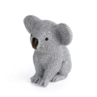 Figurka srebrna Koala o drobnym strukturalnym wzorze ELDO 1 Eurofirany