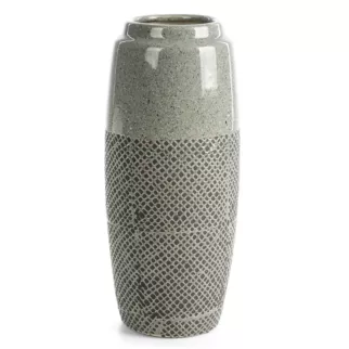 Wazon dekoracyjny stalowy w nowoczesnej stylistyce 16x36 cm NORI Eurofirany