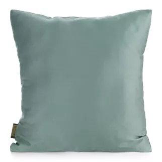 Poszewka na poduszkę 40x40 cm z satyny bawełnianej kolor szałwiowa NOVA Eurofirany