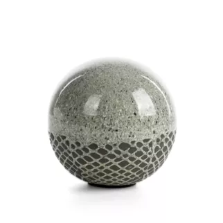 Kula dekoracyjna stalowa w nowoczesnej stylistyce średnica 11x11 cm NORI Eurofirany