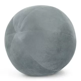 Poduszka dekoracyjna w formie kuli średnica 24 cm welwetowa morska GAJA Eurofirany