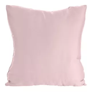 Poszewka na poduszkę 40x40 cm z satyny bawełnianej pudrowo różowa NOVA Eurofirany