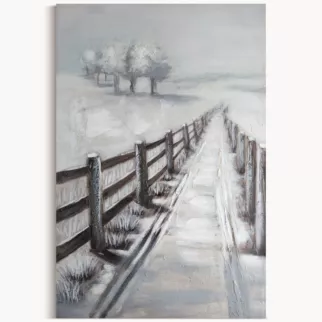 Ręcznie malowany obraz na płótnie PEJZAŻ Eurofirany