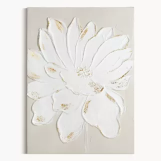 Obraz kwiat ręcznie malowany na płótnie Eurofirany