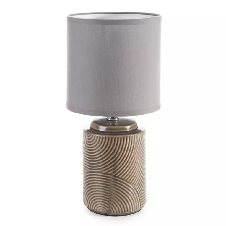 Lampka dekoracyjna stołowa NOEL z matowym abażurem Eurofirany