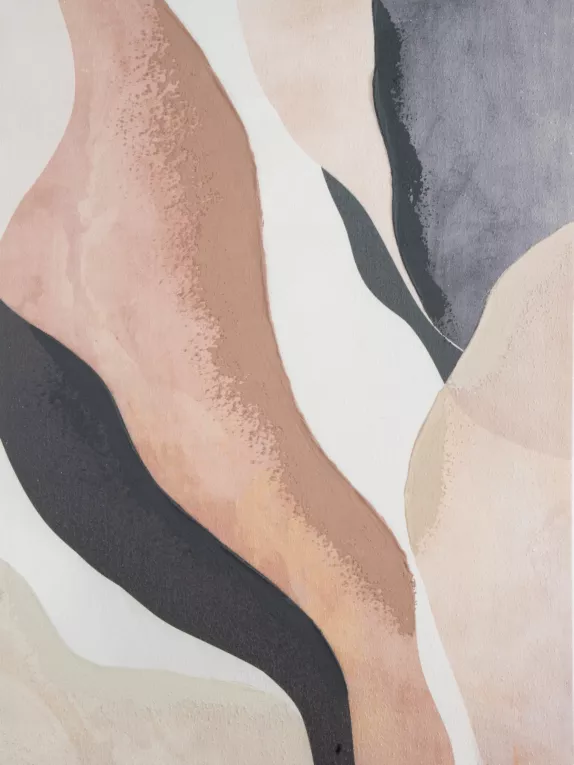 Obraz ręcznie malowany na płótnie z motywem abstrakcyjnym Eurofirany