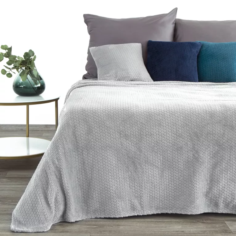 Koc ZOE z mikroflano w stylu skandynawskim Eurofirany