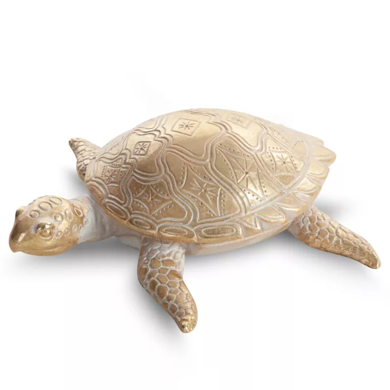 Figurka dekoracyjna ŻÓŁW Eurofirany