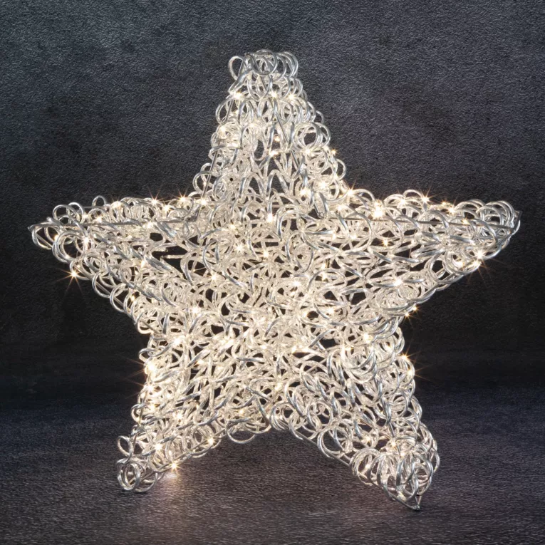 GWIAZDA - Dekoracja świąteczna LED odporna na warunki atmosferyczne  Eurofirany