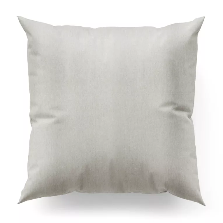 Poszewka na wymiar stalowa z tkaniny o szenilowej strukturze