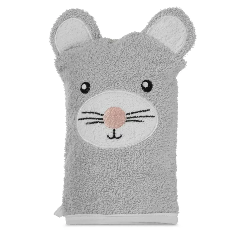 Myjka kąpielowa dziecięca 15x21 cm bawełniany kolor srebrny 350 g/m2 BABY 71 Eurofirany