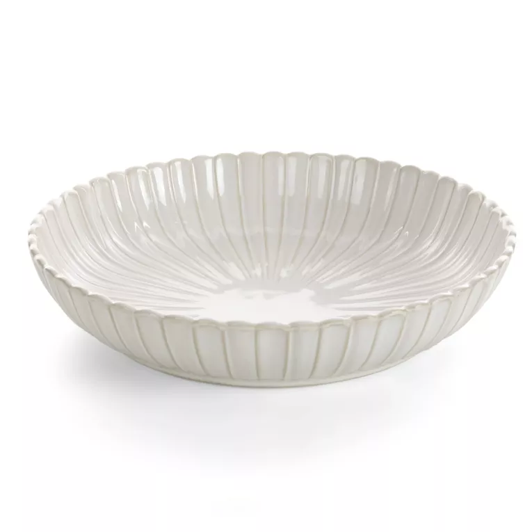 Misa ceramiczna AVRIL w stylu eko z przecieranym wzorem Eurofirany