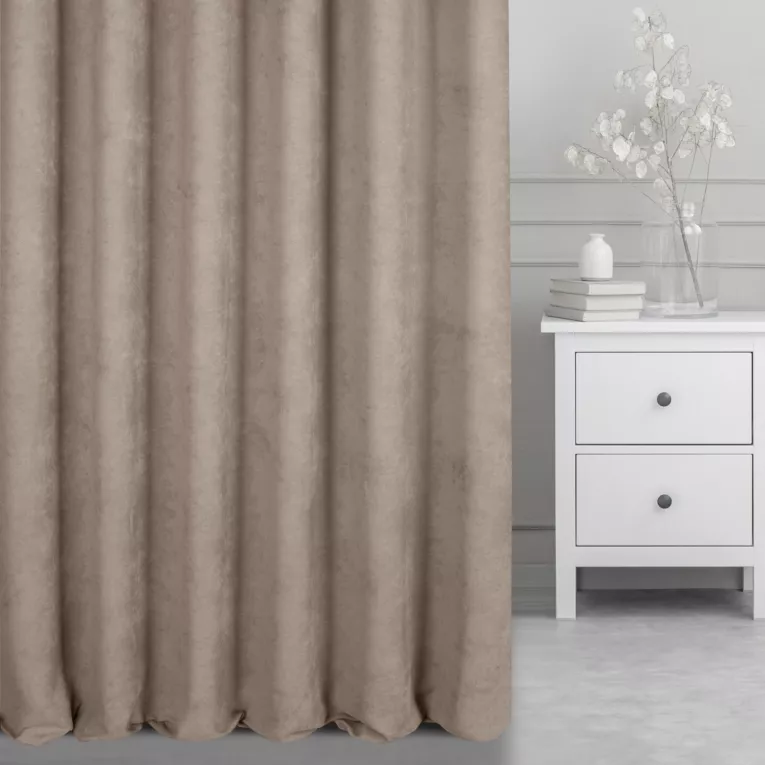 Tkanina zasłonowa z miękkiego weluru Eurofirany