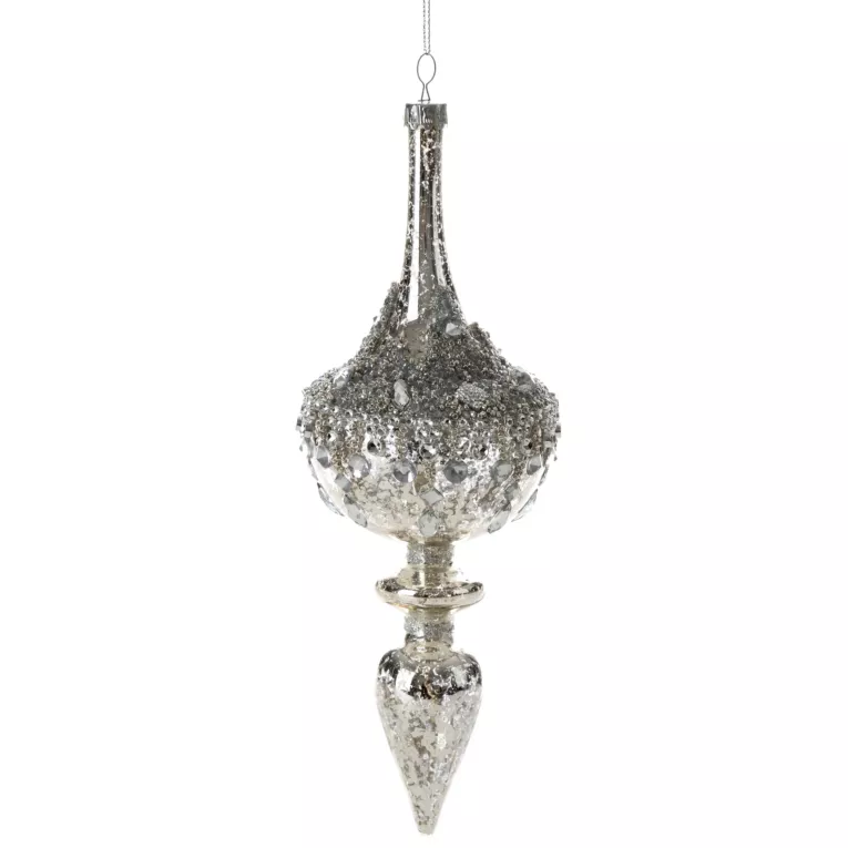 Klasyczna szklana bombka ręcznie zdobiona Eurofirany