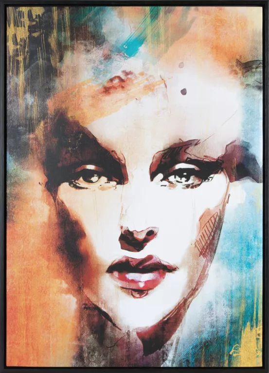 Obraz nadruk na płótnie portret kobiety Eurofirany