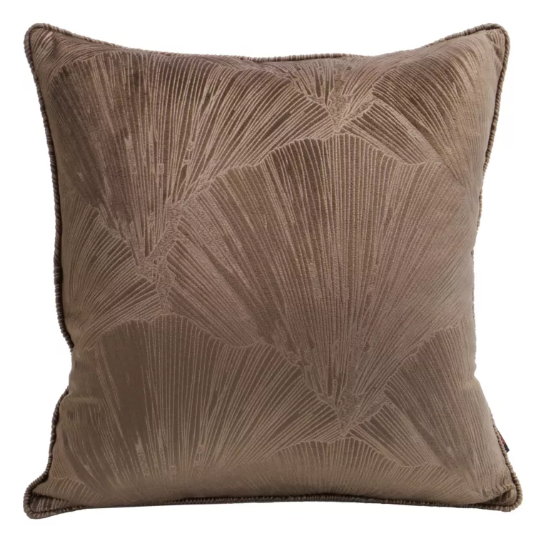 Poszewka dekoracyjna GOJA z welwetu ze wzorem liści Pierre Cardin Eurofirany