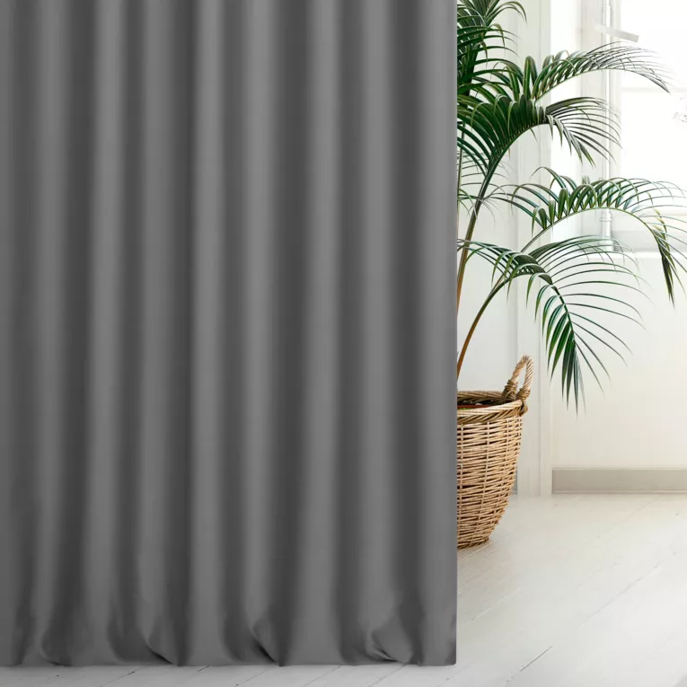 Tkanina zasłonowa zaciemniająca typu dimout półmatowa Eurofirany