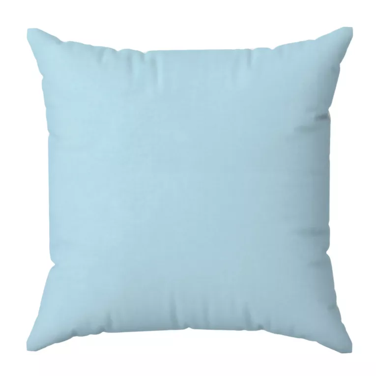 Poszewka na poduszkę 40x40 cm z satyny bawełnianej błękitna NOVA Eurofirany