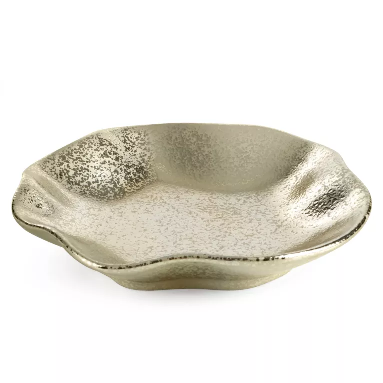 Patera dekoracyjna SOPHIA z subtelnie strukturalnym wzorem Eurofirany