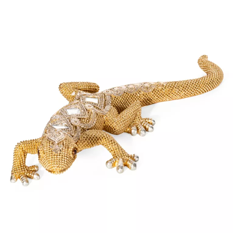 Figurka ceramiczna GATOS w kształcie jaszczurki Eurofirany