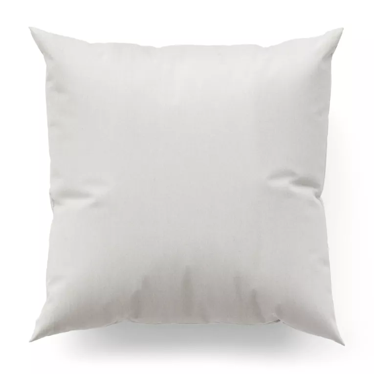 Poszewka na wymiar naturalna z tkaniny o szenilowej strukturze