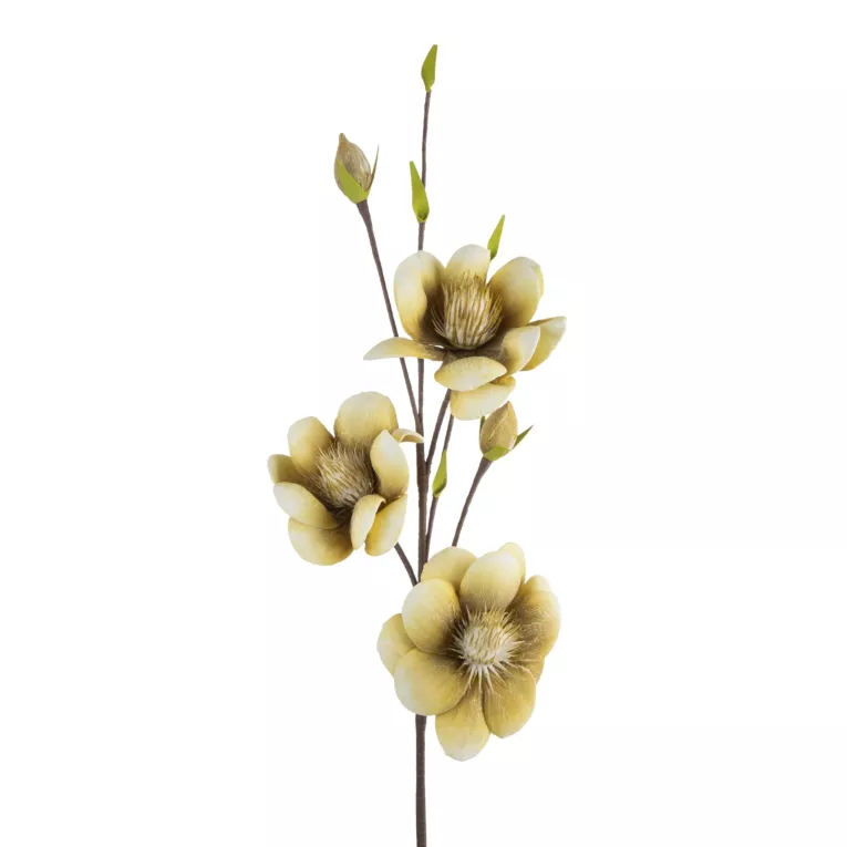 MAGNOLIA Kwiat sztuczny dekoracyjny Eurofirany