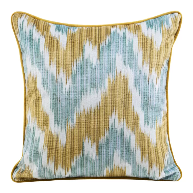 Poszewka dekoracyjna LEIA z welweti zdobiona cieniowanym nadrukiem Eurofirany