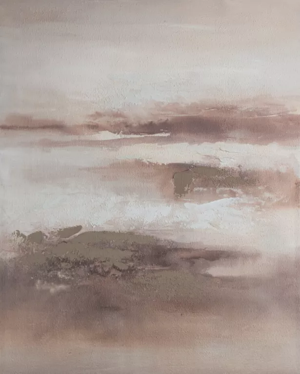 Obraz ręcznie malowany na płótnie z motywem abstrakcyjnym Eurofirany