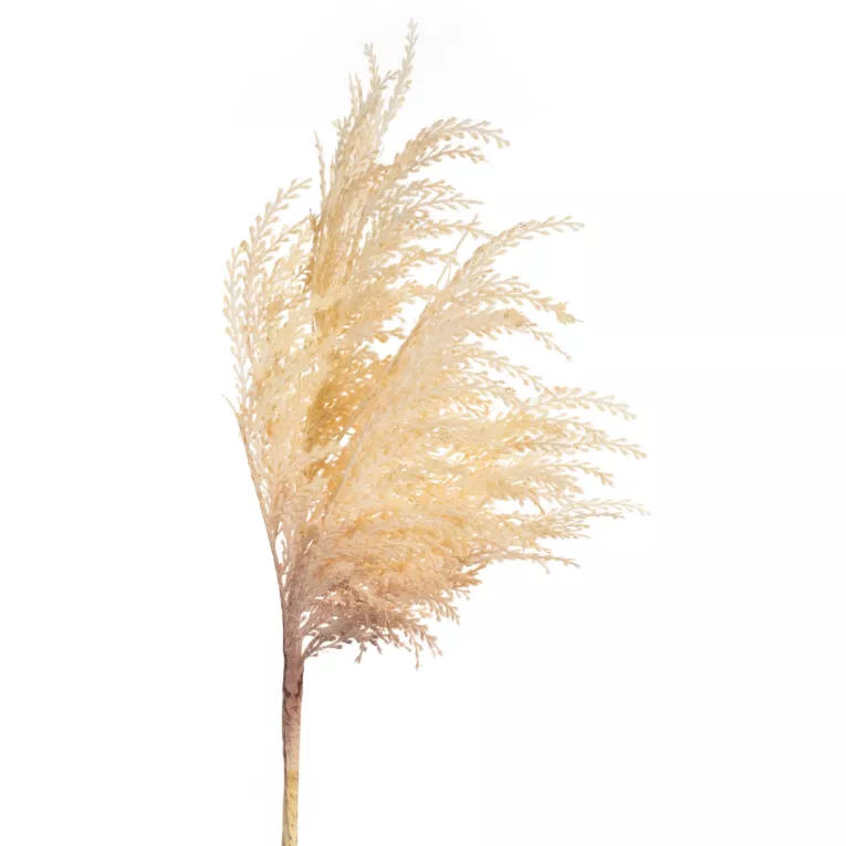 Sztuczna gałązka dekoracyjna MISKANT beżowa Eurofirany