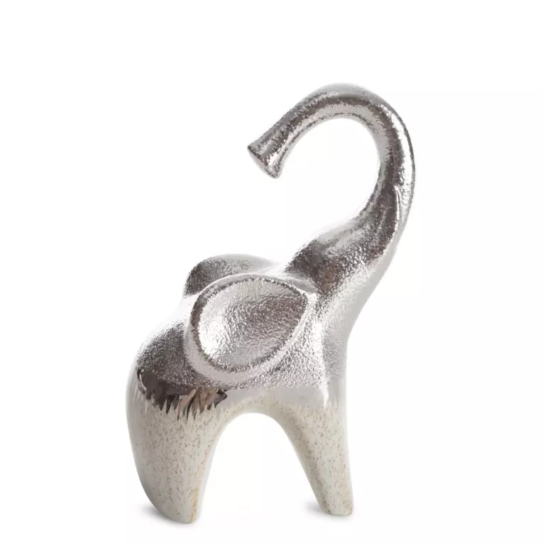 Figurka Słoń  ceramiczna dekoracyjny MAX 2 Eurofirany