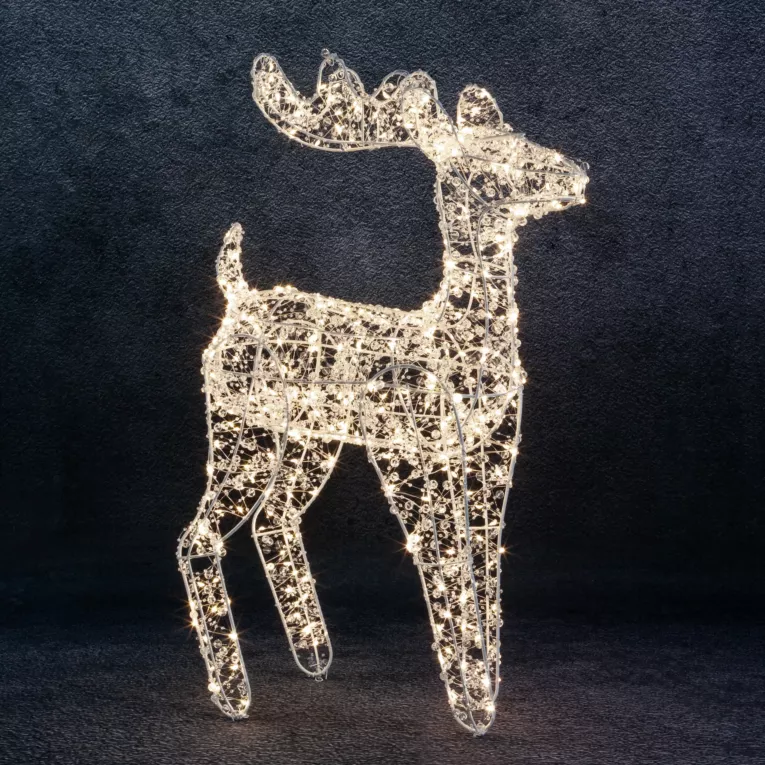 Renifer - Dekoracja świąteczna LED odporna na warunki atmosferyczne  Eurofirany
