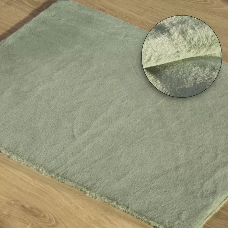 Dywanik łazienkowy EMILIO miętowy Eurofirany