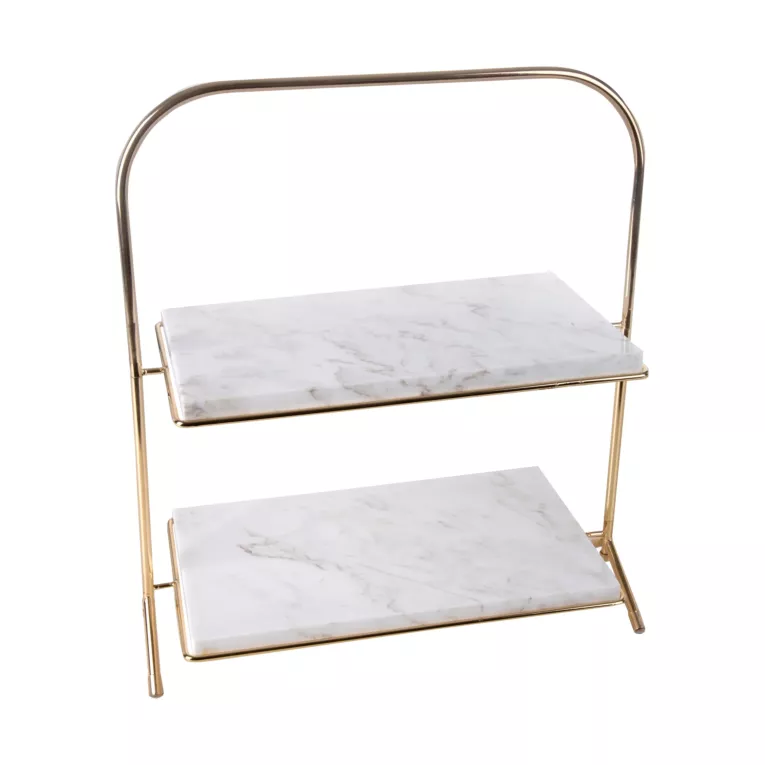 Patera dwupoziomowa FRANI z marmuru Eurofirany