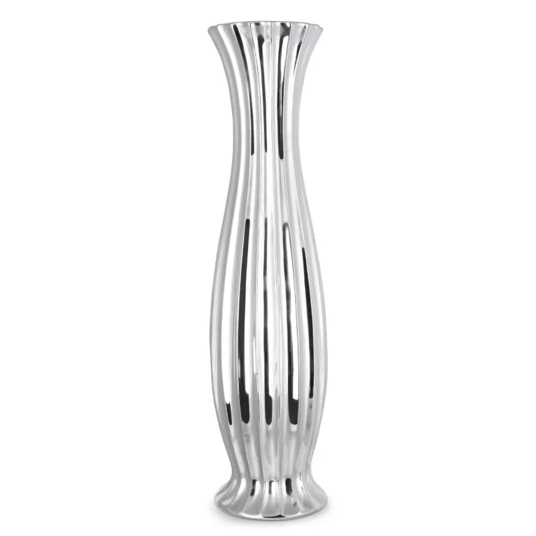 Wazon dekoracyjny FELIX o lśniącej powierzchni Eurofirany