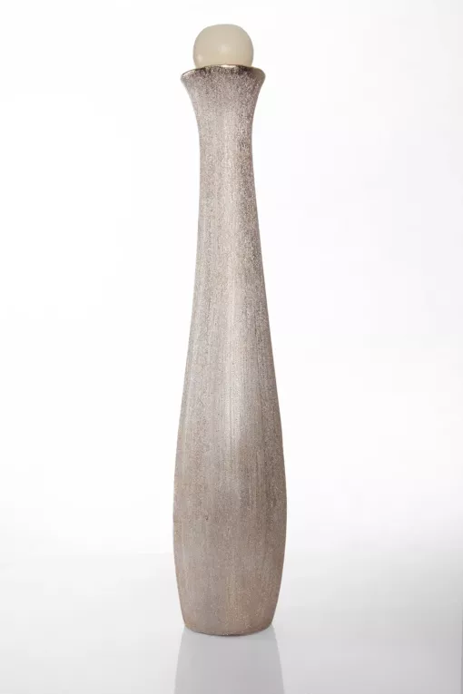 CELEBRES WYSOKI ŚWIECZNIK W KOLORZE ROSE GOLD 14x69 cm