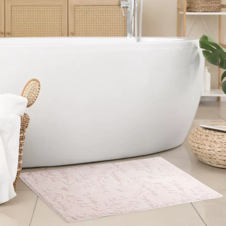 Dywanik łazienkowy z wytłaczanym wzorem Eurofirany