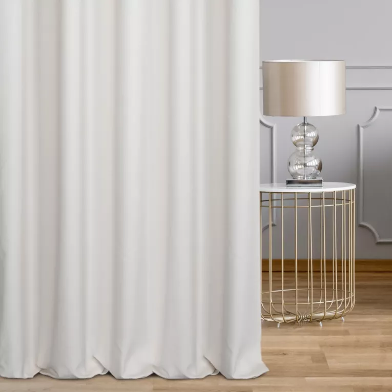 Tkanina zasłonowa - obiciowa  o widocznym ozdobnym splocie Eurofirany