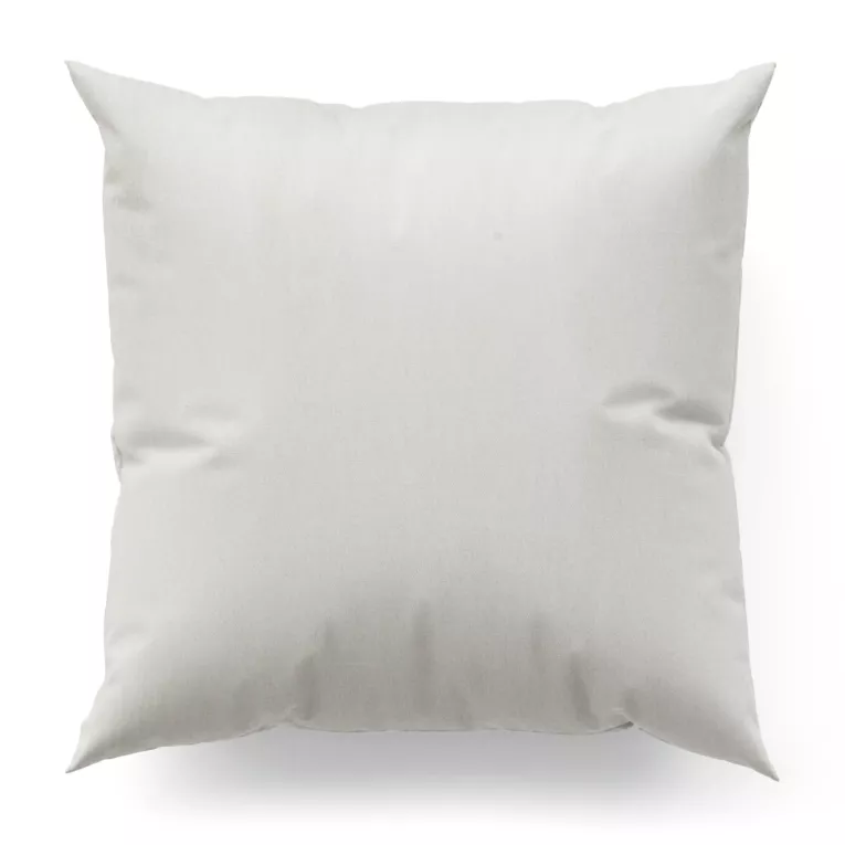 Poszewka na wymiar naturalna z tkaniny o szenilowej strukturze