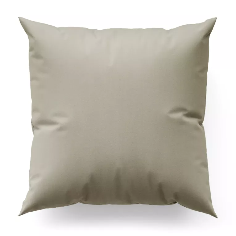 Poszewka na wymiar ciemnokremowa z gładkiej tkaniny typu blackout