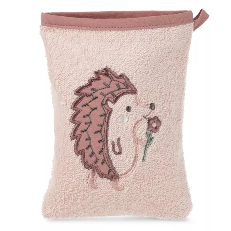 Myjka kąpielowa dziecięca 15x21 cm bawełniany kolor różowy 350 g/m2BABY 68 Eurofirany