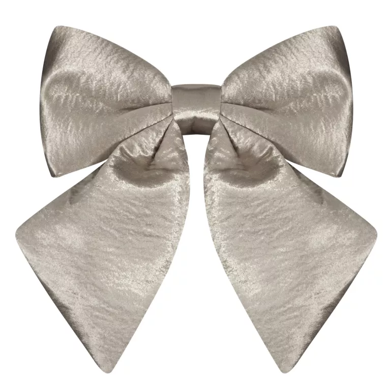 Dekoracyjna ozdoba KOKARDA z satynowej tkaniny Eurofirany