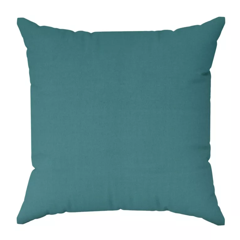Poszewka szyta DORA - HIT ciemnoturkusowa z miękkiej tkaniny o welurowej strukturze