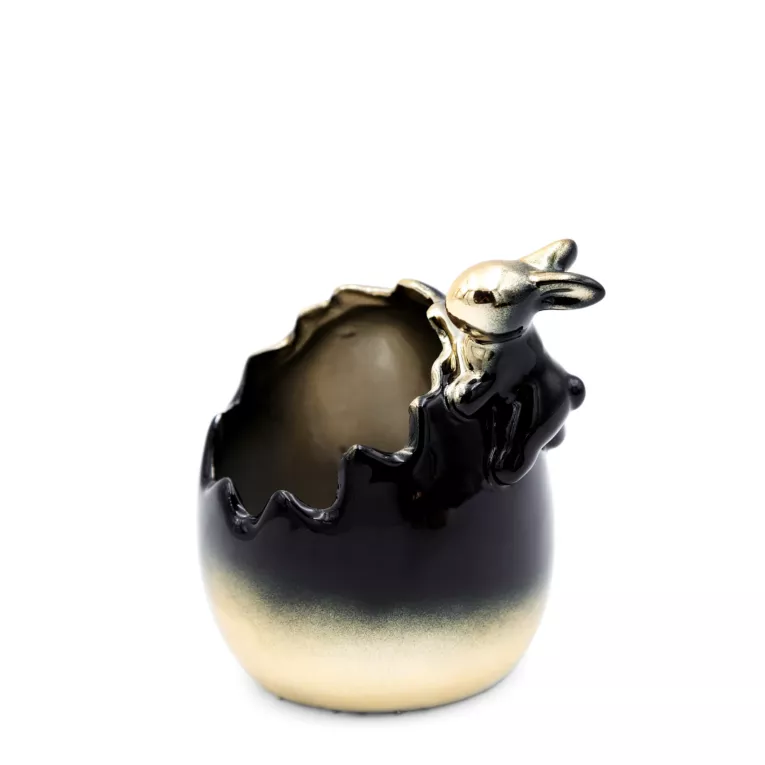 Miseczka dekoracyjna wielkanocna z glinki ceramicznej i z efektem ombre Eurofirany