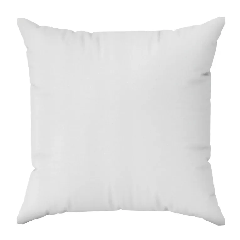 Poszewka szyta DORA - HIT biała z miękkiej tkaniny o welurowej strukturze