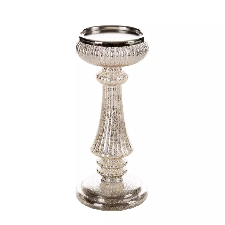 Świecznik dekoracyjny wyposażony w budowane światełka LED Eurofirany