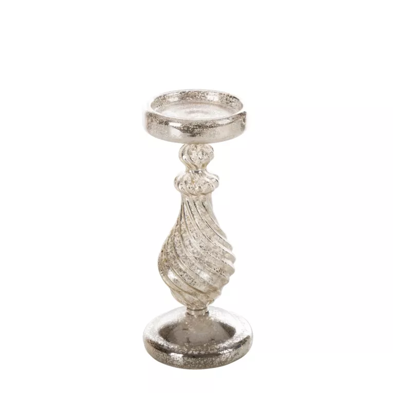 Świecznik dekoracyjny wyposażony w budowane światełka LED Eurofirany